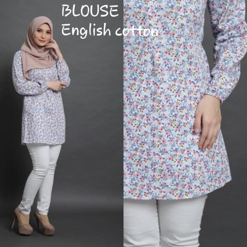 blouse english cotton floral