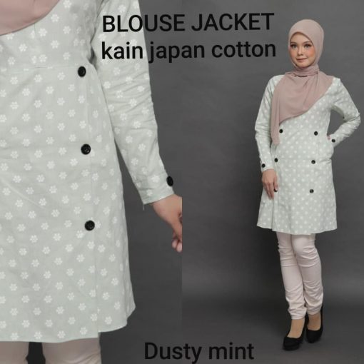 blouse japanese cotton jacket