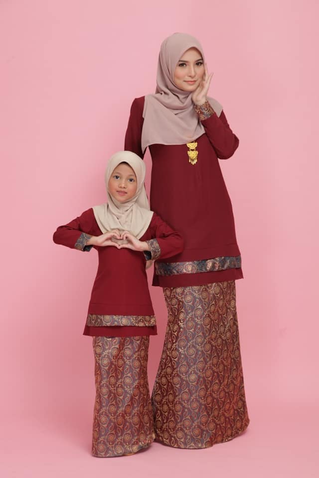 Baju Kurung Songket Jakarta Sedondon (Ibu & Anak) - LANAFIRA