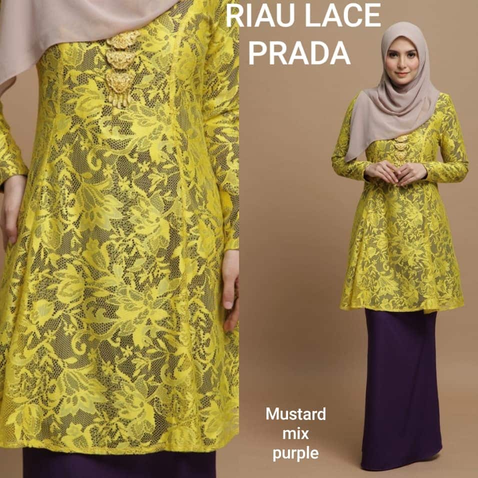  Baju Kurung Riau Lace  Prada LANAFIRA